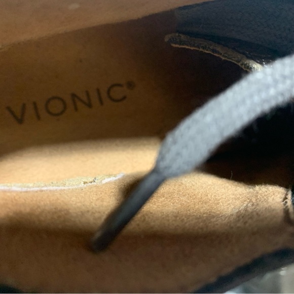 Vionic Women’s Size 6.5 Gray Ankle Boots – Supportive Orthotic Comfort Shoes - Picture 9 of 11